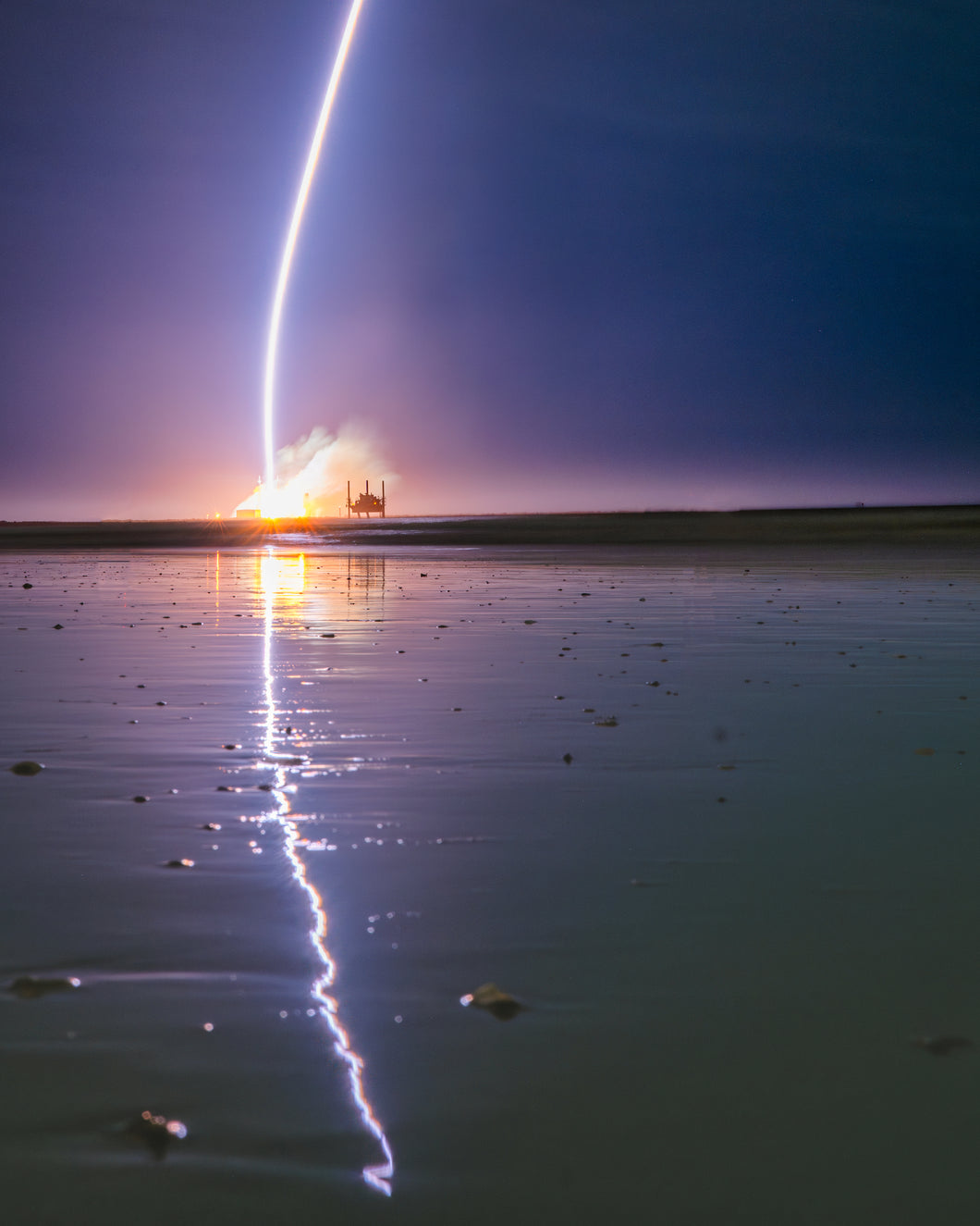 Blue Origin Over the Deep Blue