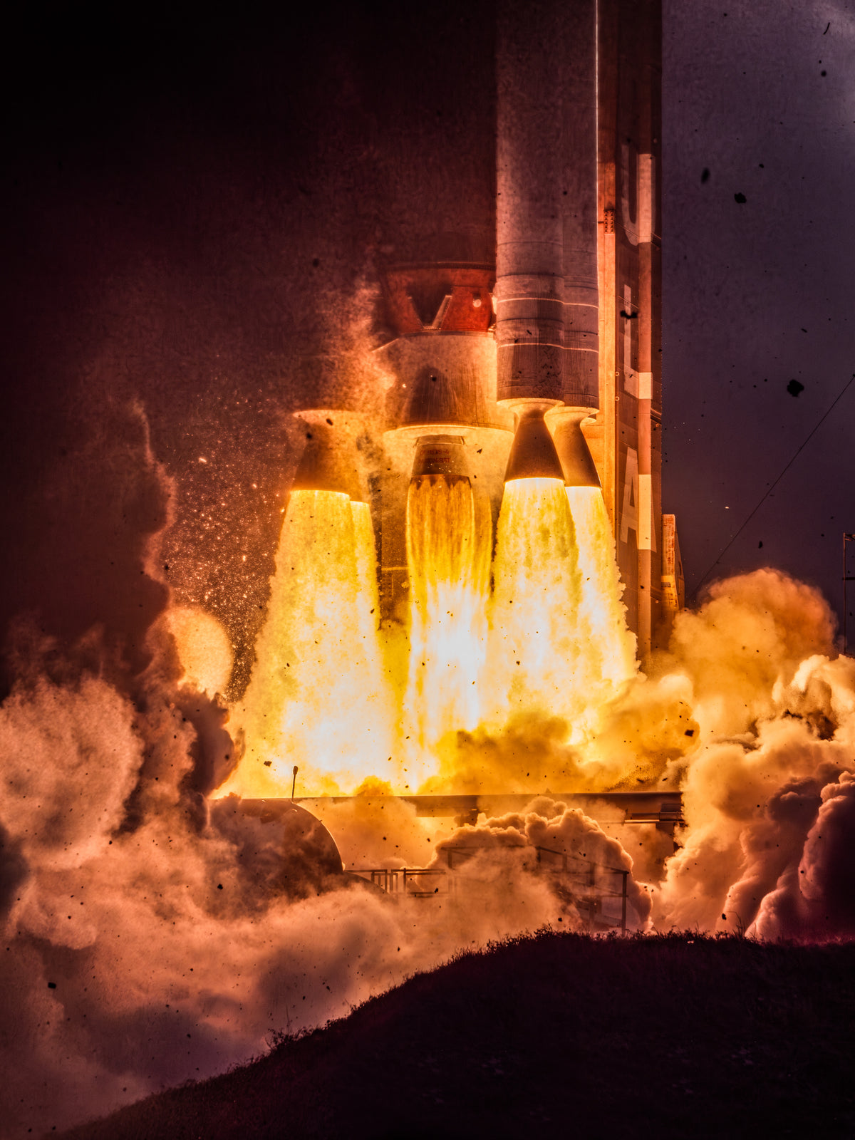Atlas V Throwing Concrete