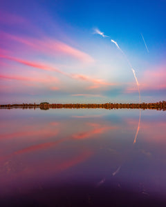 Sunset Launch on the Lake