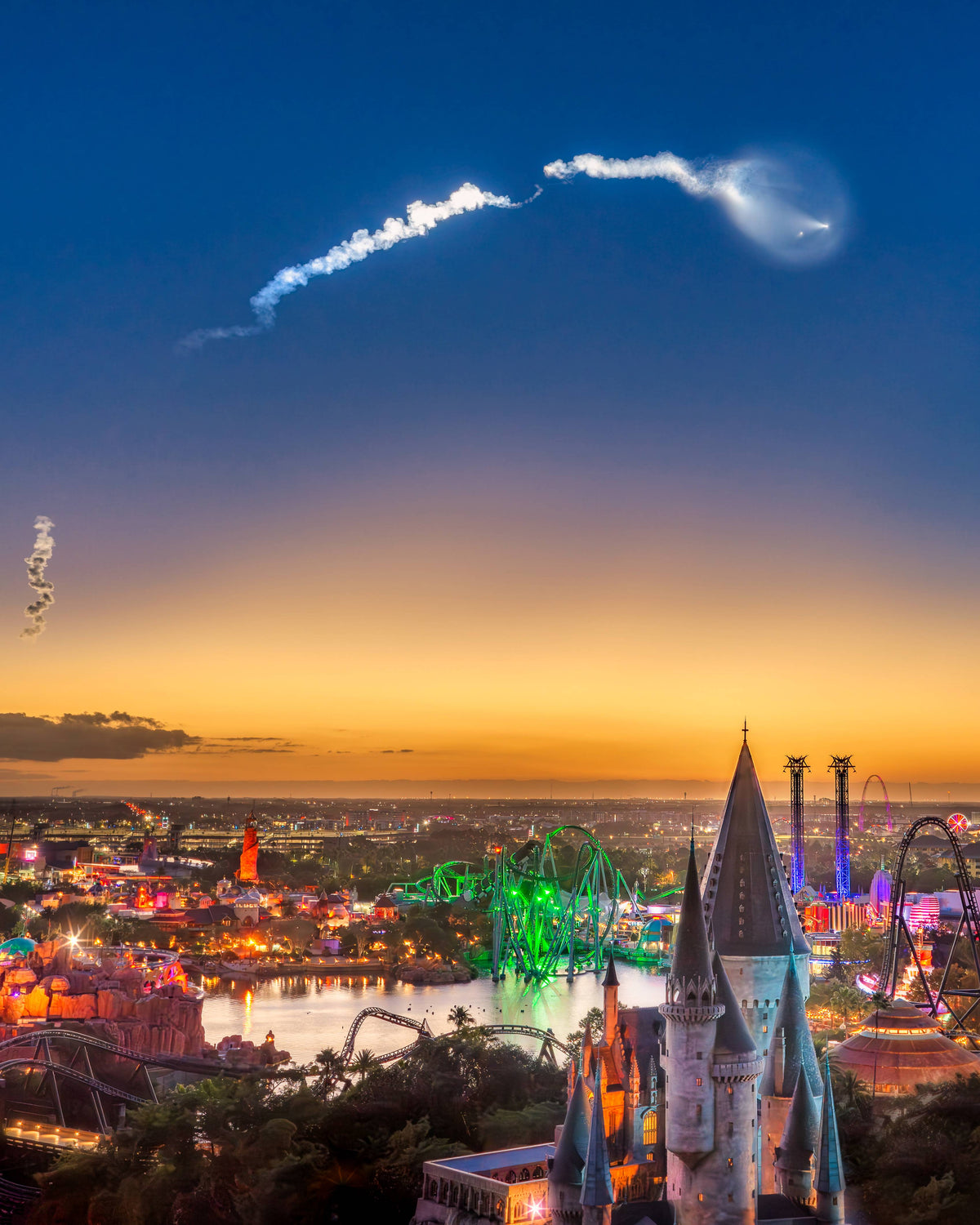 Jellyfish Rocket Launch over Hogwarts and Universal 🪼 | Bandwagon-5